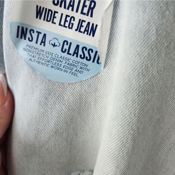 NEW WOMEN'S JEANS 14 WALLFLOWER SIZE 14 BLUE COLOR VERY NICE. - Picture 3 of 5